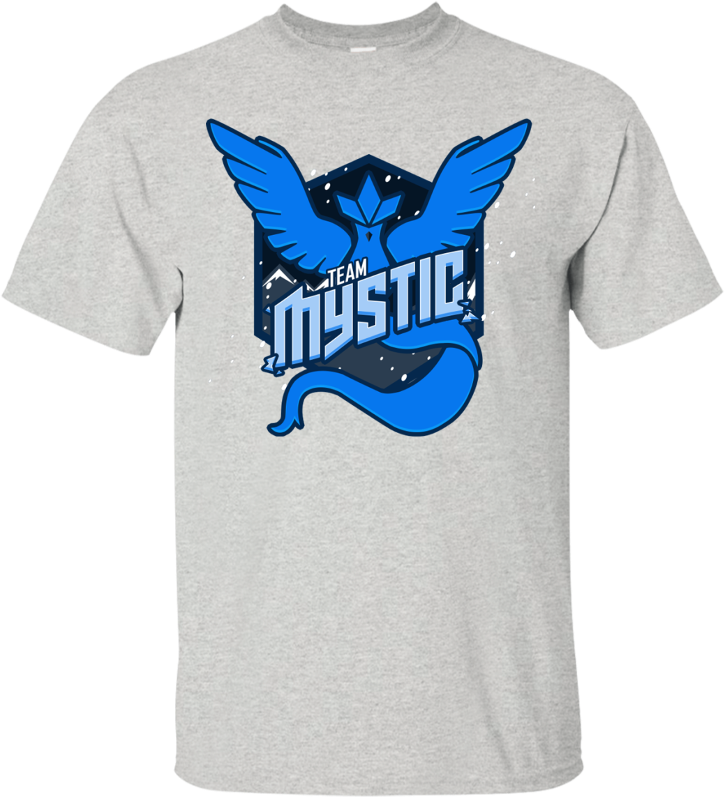 Team Mystic Graphic T Shirt Design