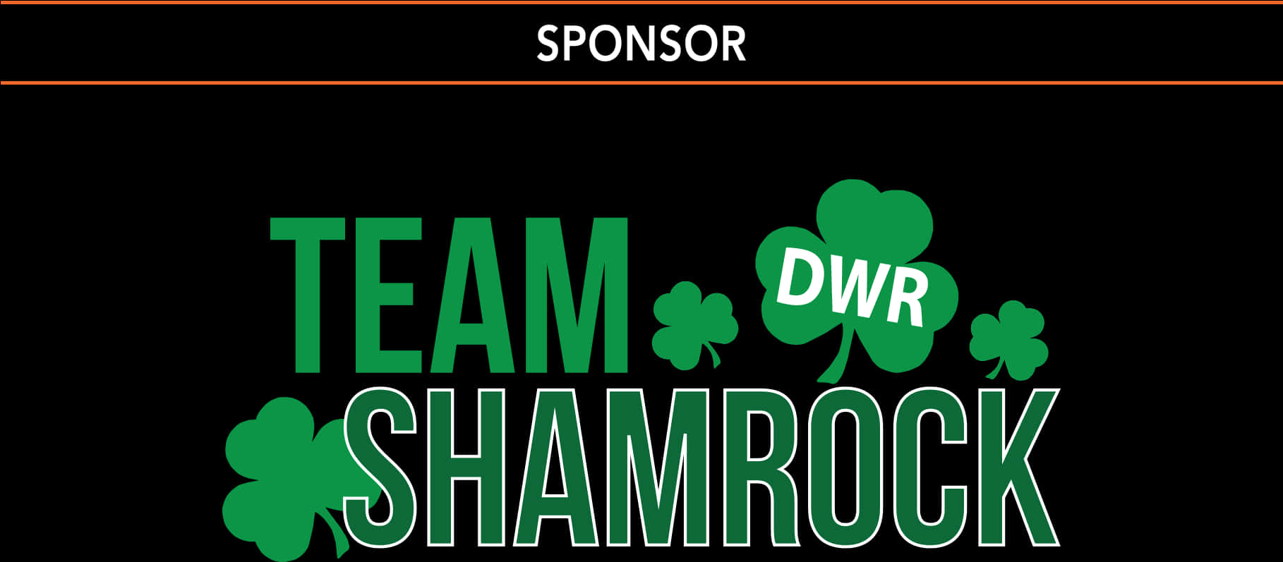 Team Shamrock Sponsor Banner