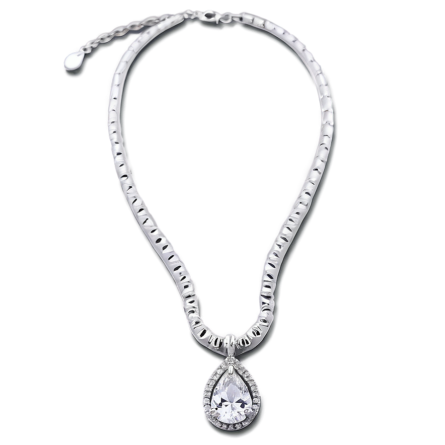 Teardrop Necklace Png 32