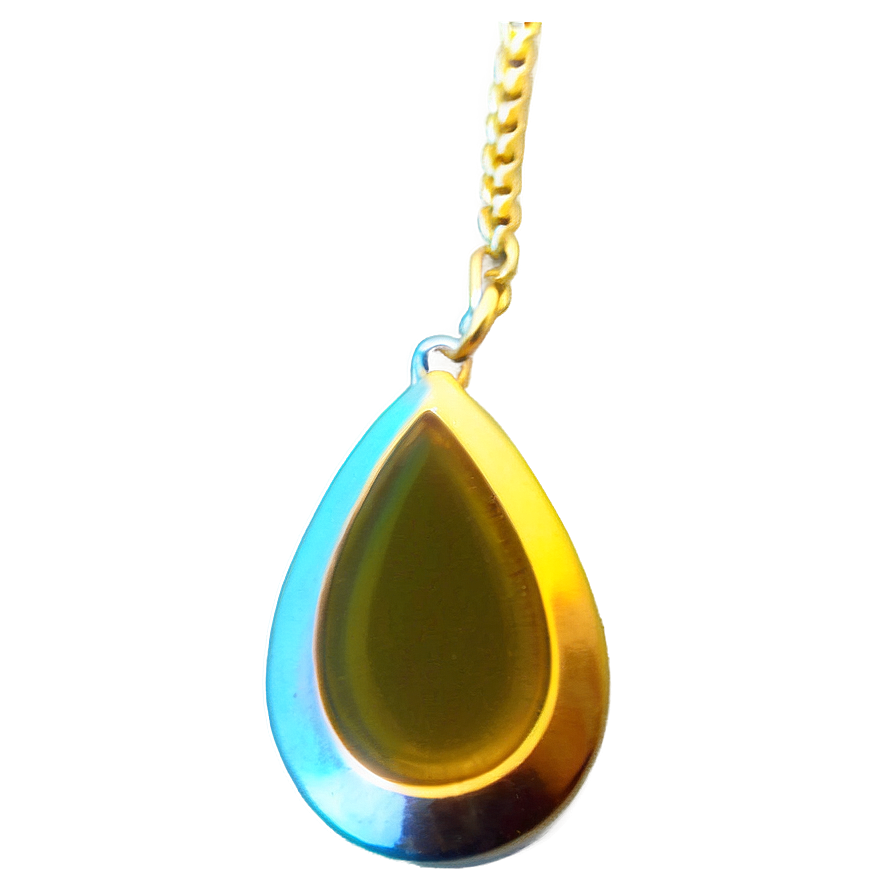 Teardrop Necklace Png 4