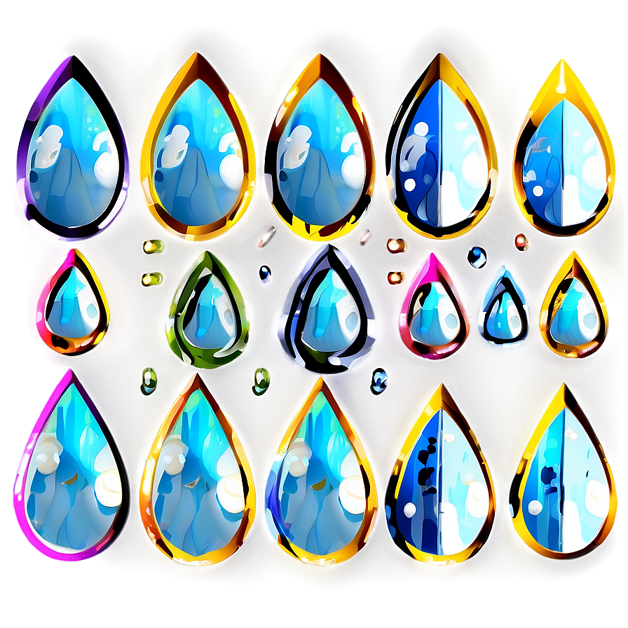 Teardrop Pattern Png Cbu43