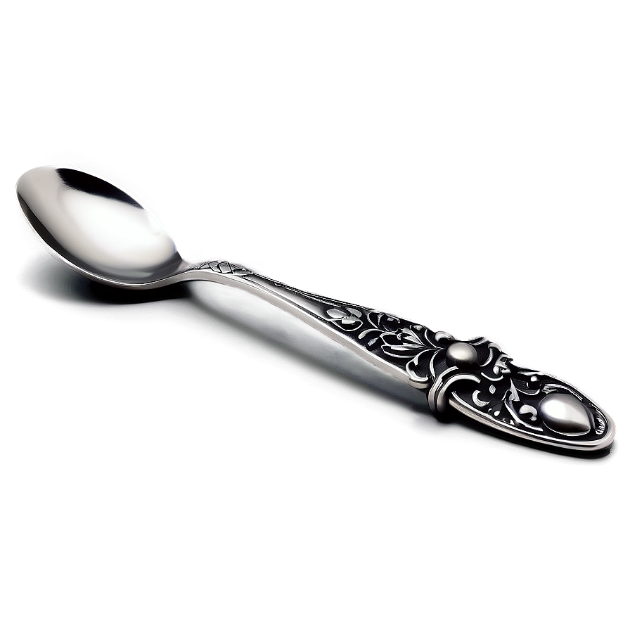 Teaspoon With Clip Handle Png 06252024