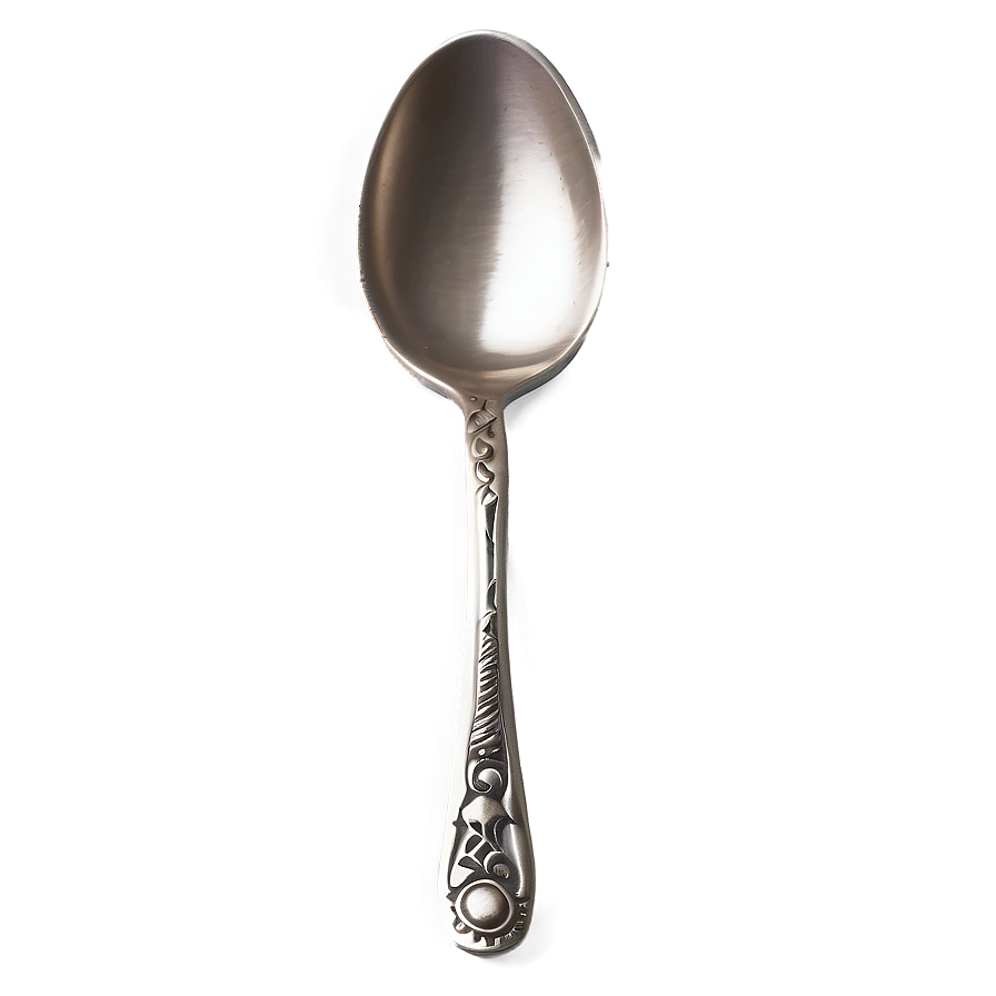 Teaspoon With Heart Detail Png 06252024