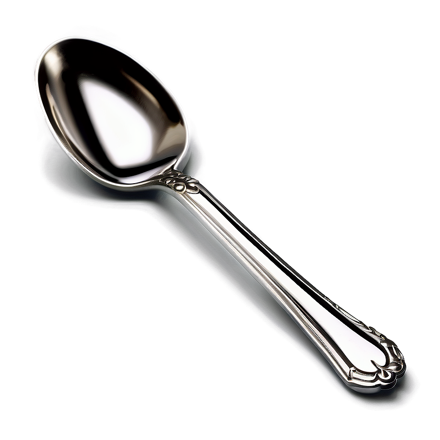 Teaspoon With Heart Detail Png 26