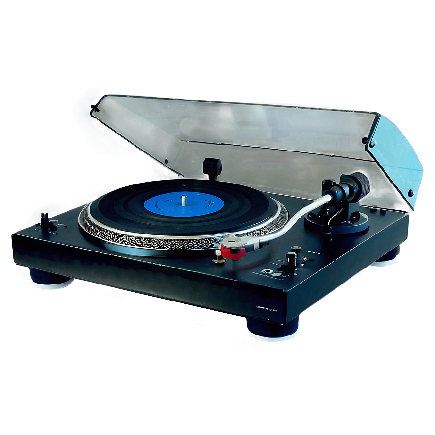 Techno Turntable Setup Png Fpg33