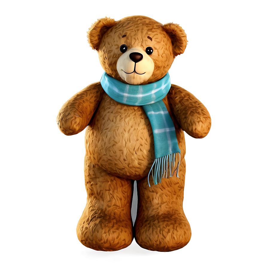 Teddy Bear With Scarf Png 85