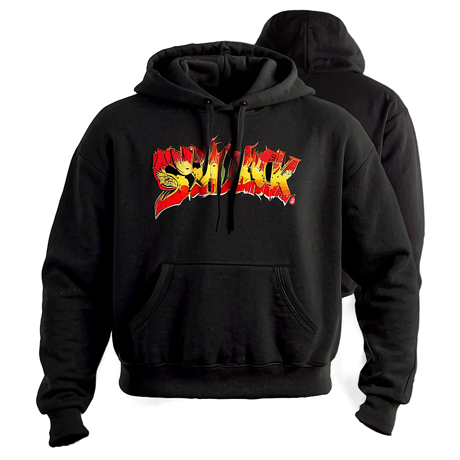 Teen Black Hoodie Png Jsj13