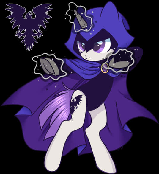 Teen Titans Go Raven Mystic Pose