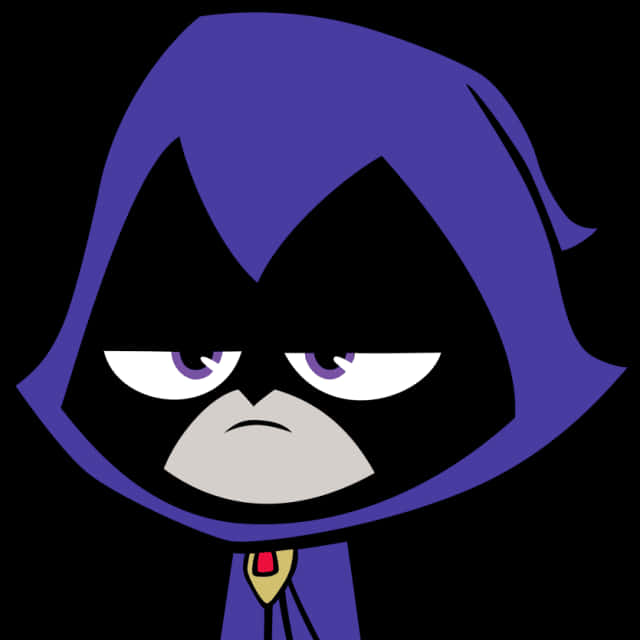 Teen Titans Go Raven Portrait