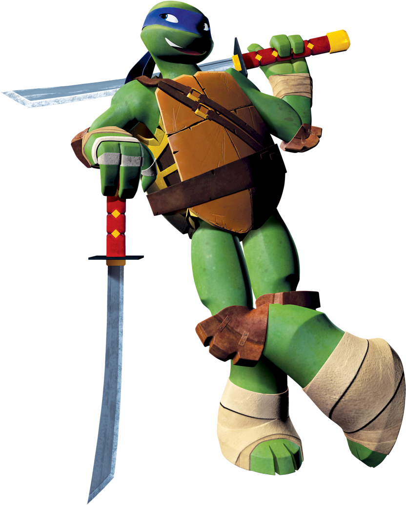 Teenage Mutant Ninja Turtle Leonardo Pose