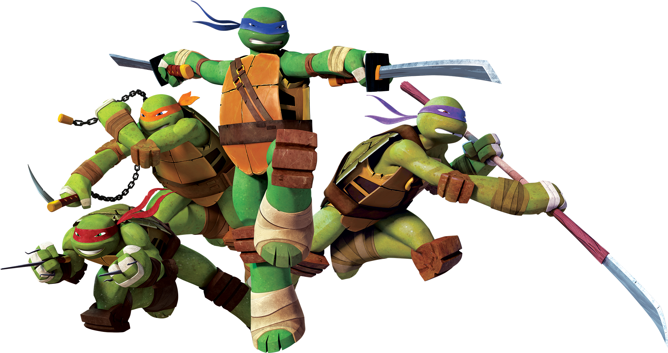 Teenage Mutant Ninja Turtles Action Pose