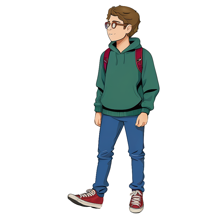 Teenage Random Person Character Png 98