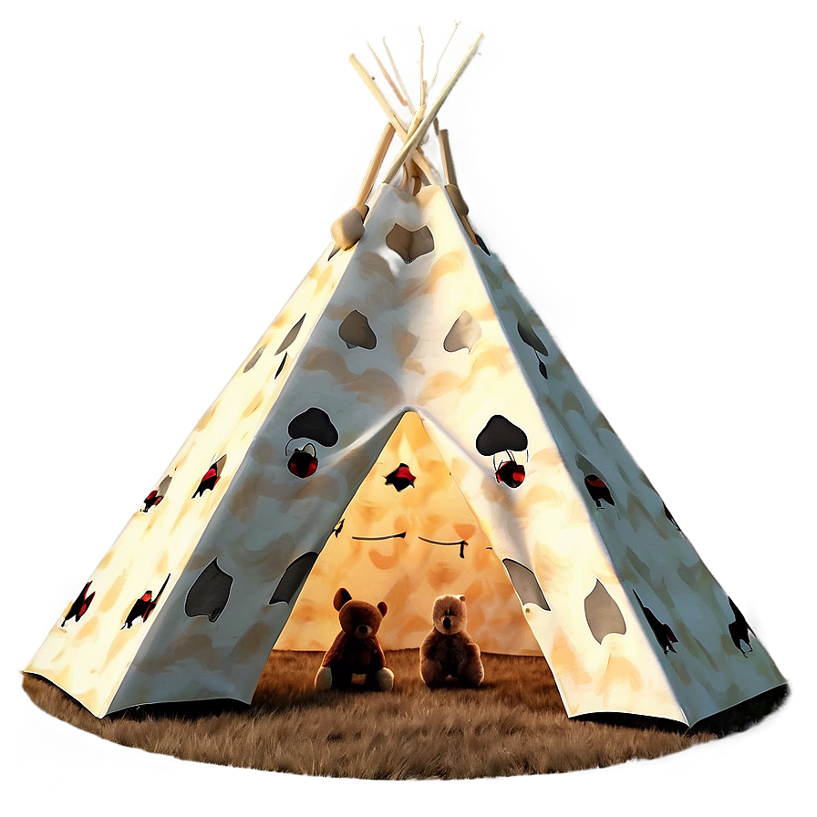 Teepee With Animal Friends Png 38