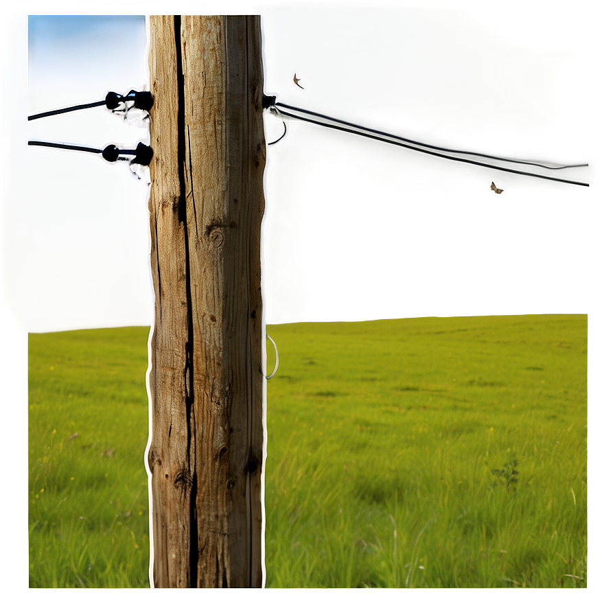 Telephone Pole In Landscape Png Ekp