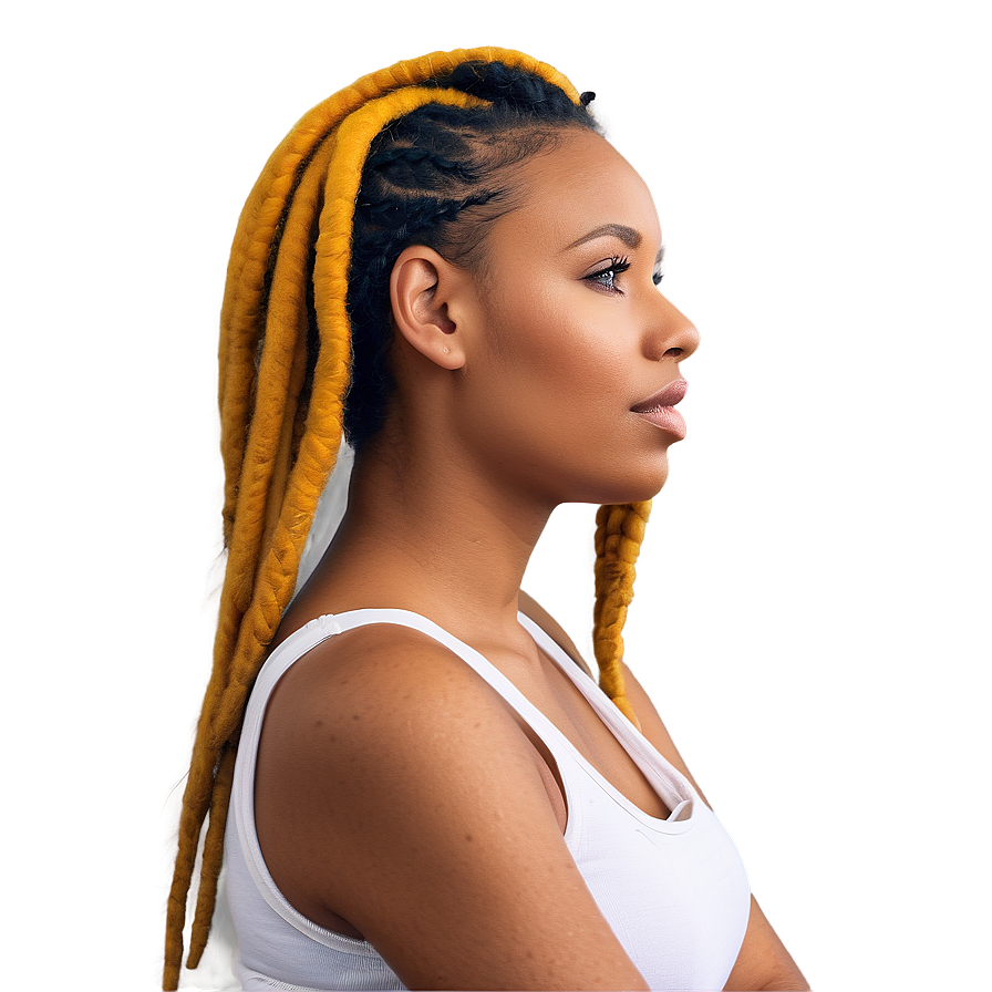 Temporary Dreadlocks Looks Png 17