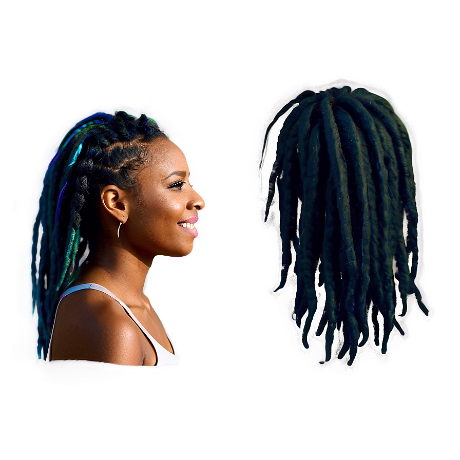 Temporary Dreadlocks Looks Png Eve45