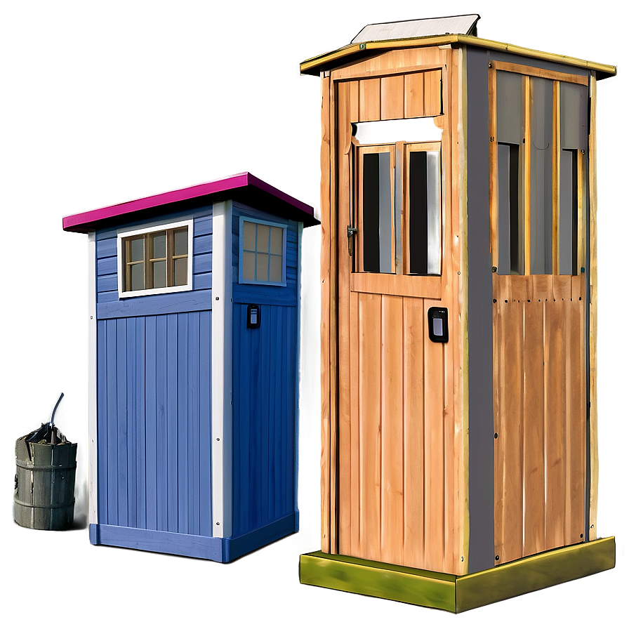 Temporary Event Outhouse Png 15