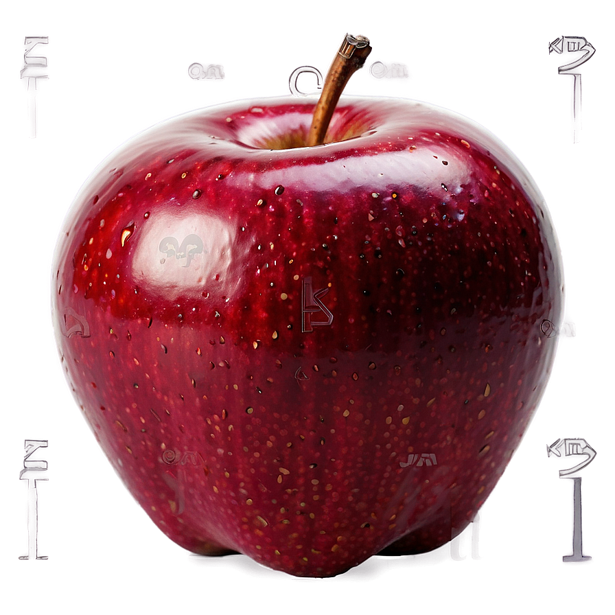 Tempting Red Apple Png 06272024