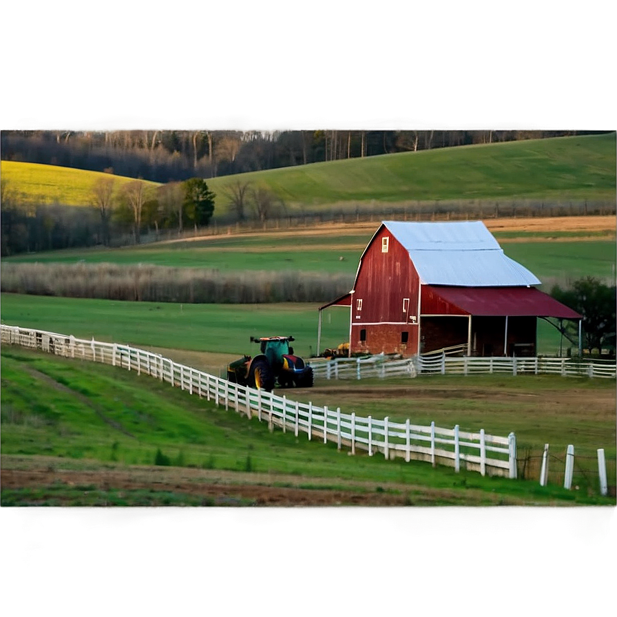 Tennessee Farm Landscape Png Noi15