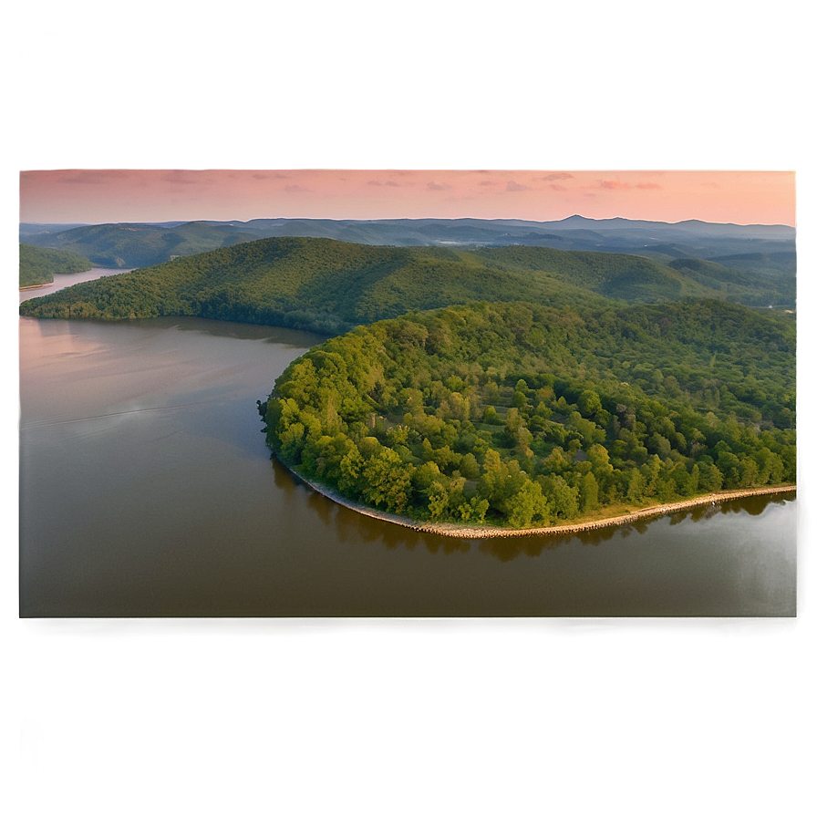 Tennessee River Sunset Png Haq11