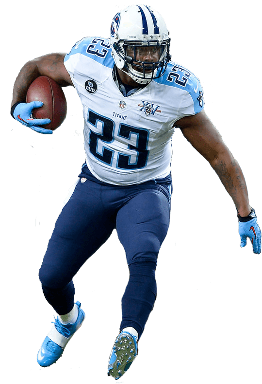 Tennessee Titans Running Back Action