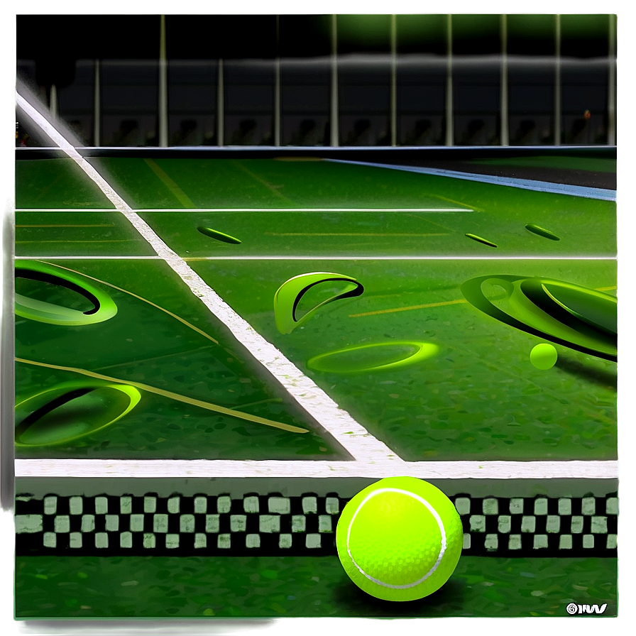 Tennis Court Line Png 54