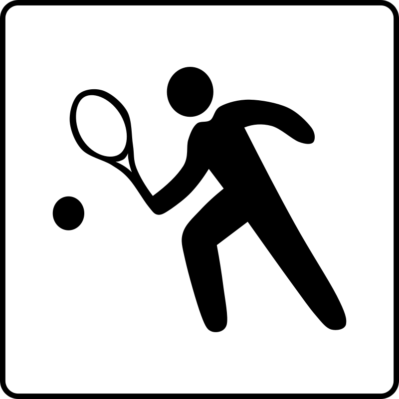 Tennis Player Icon