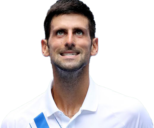 Tennis Pro Smiling Upwards