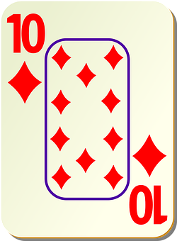 Tenof Diamonds Playing Card