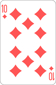 Tenof Diamonds Playing Card