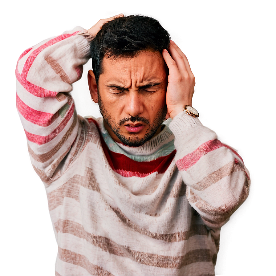 Tension Headache Illustration Png 06202024