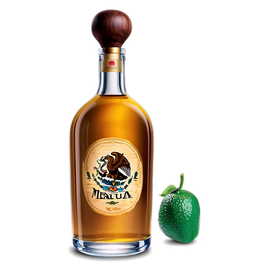 Tequila Bottle Mexican Png 87