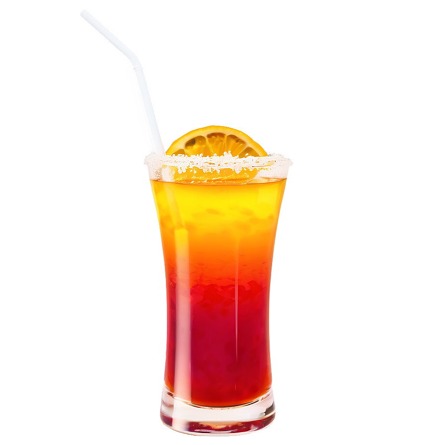 Tequila Sunrise Cocktail Png 29