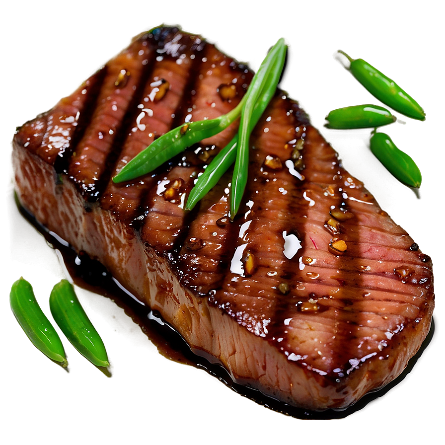 Teriyaki Glazed Steak Png Env