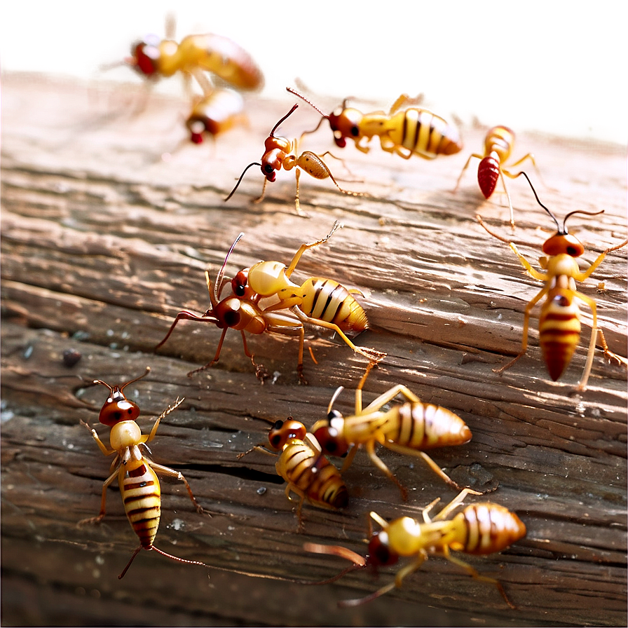 Termite Colony Vector Png Bde