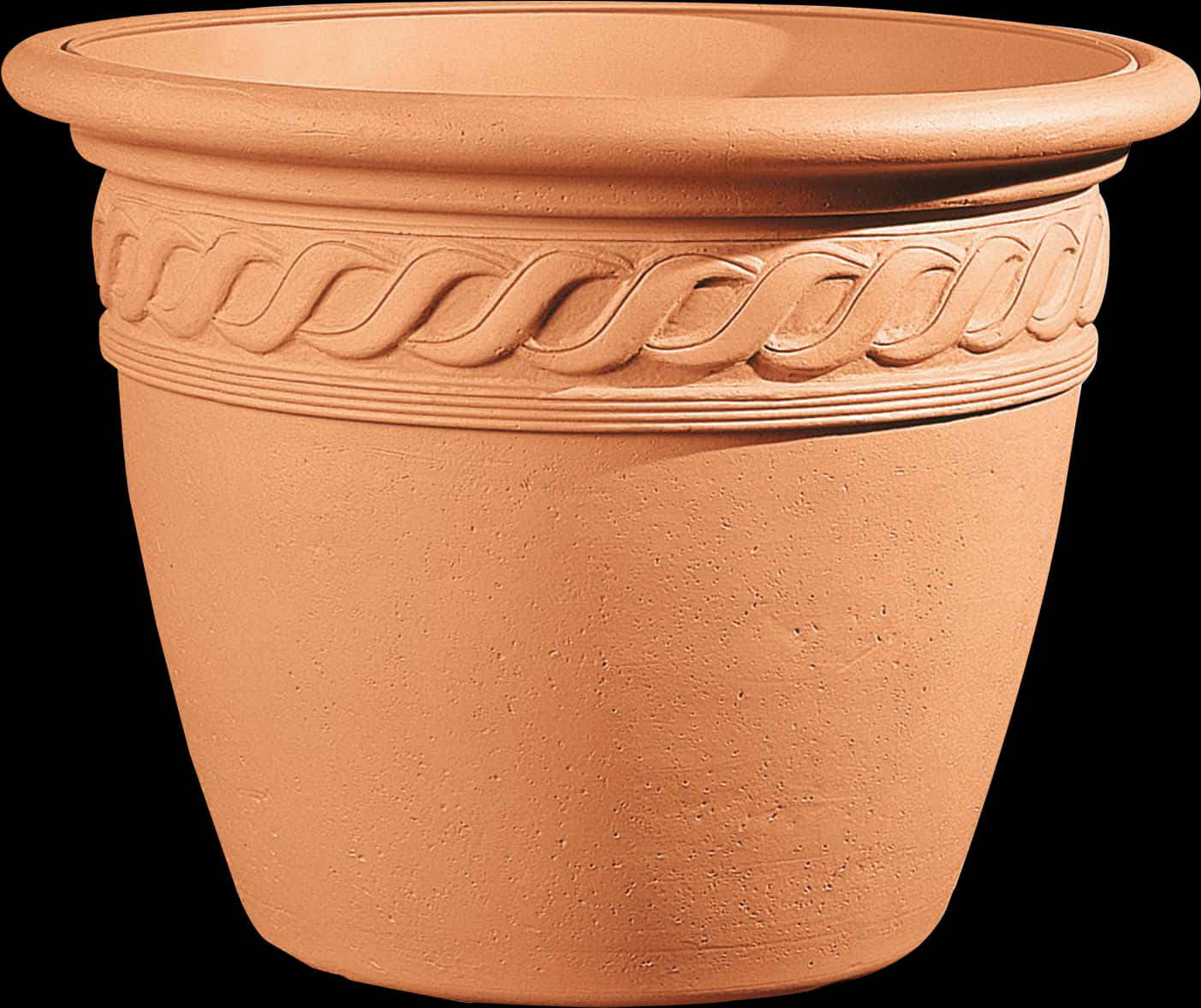 Terracotta Flower Pot Decorative Design