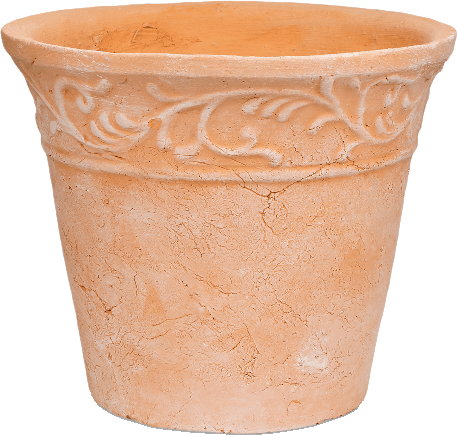 Terracotta Flower Pot Decorative Design