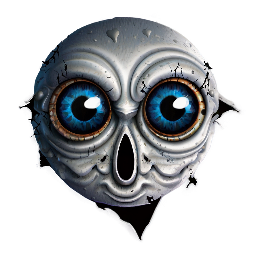 Terrifying Eyes Design Png 37