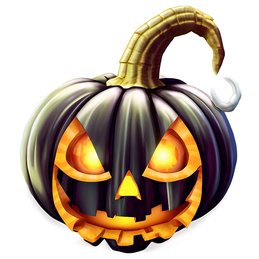 Terrifying Pumpkin Under Witch Spell Png 48