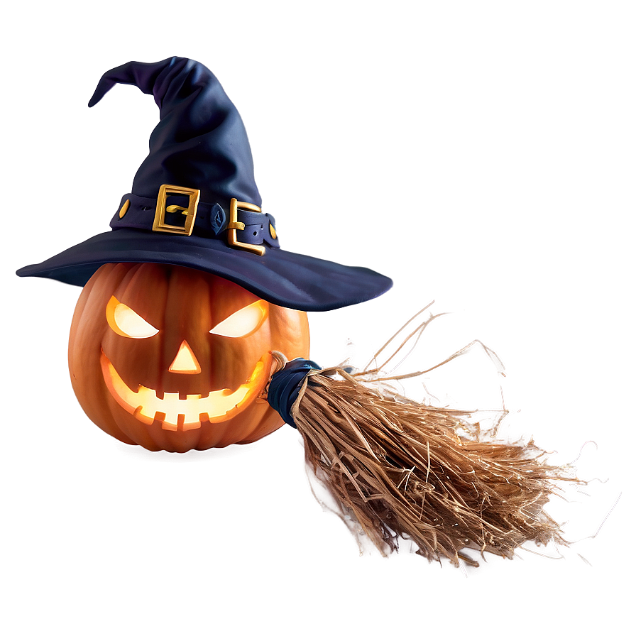 Terrifying Pumpkin Under Witch Spell Png Kys