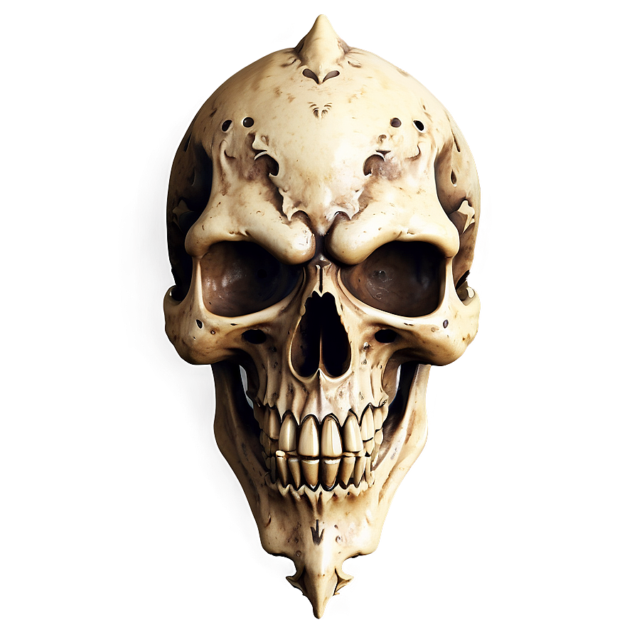 Terrifying Skull Emblem Png 89