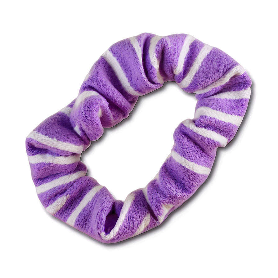 Terry Cloth Scrunchie Png 06132024