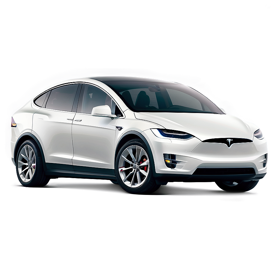 Tesla Model X In Snow Png Hhy1