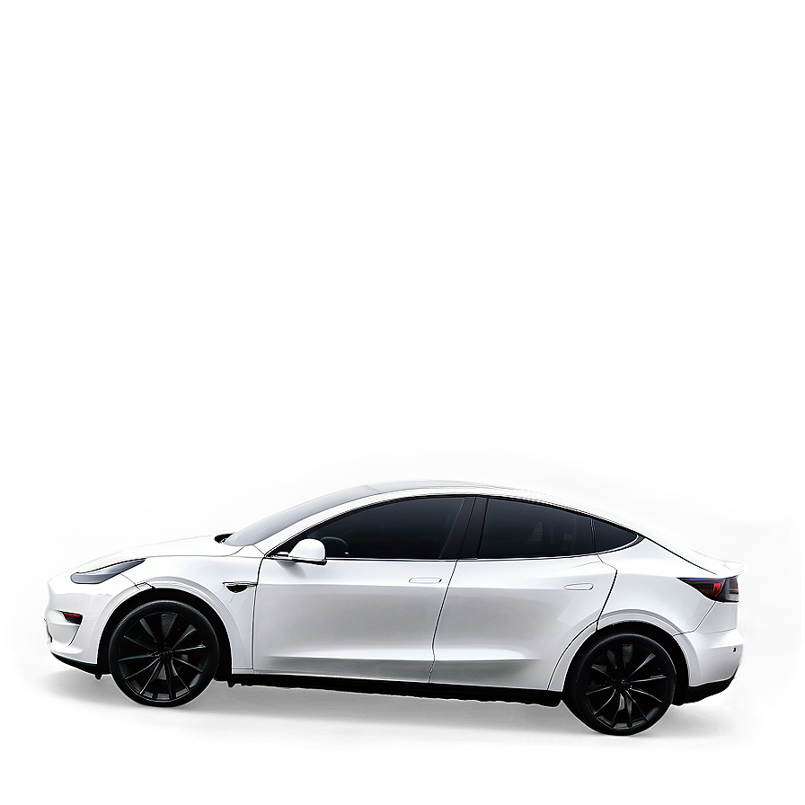 Tesla Model Y In Rain Png 06212024