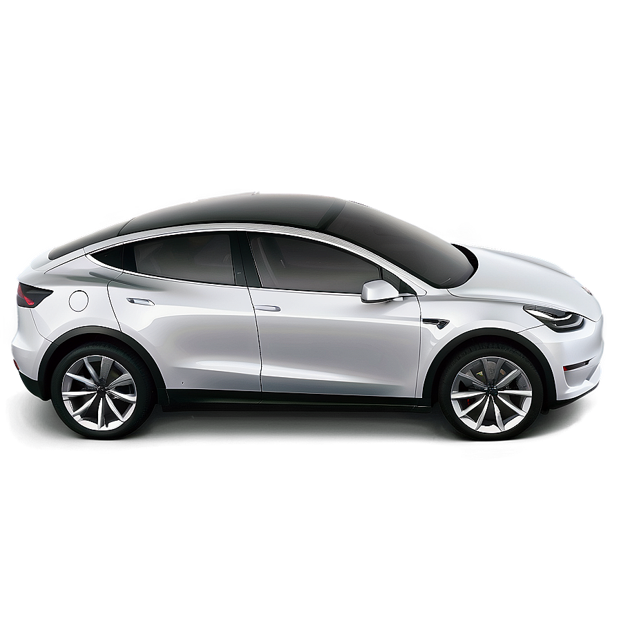 Tesla Model Y Side View Png 44