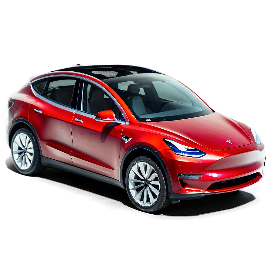 Tesla Model Y With Roof Rack Png Ejn