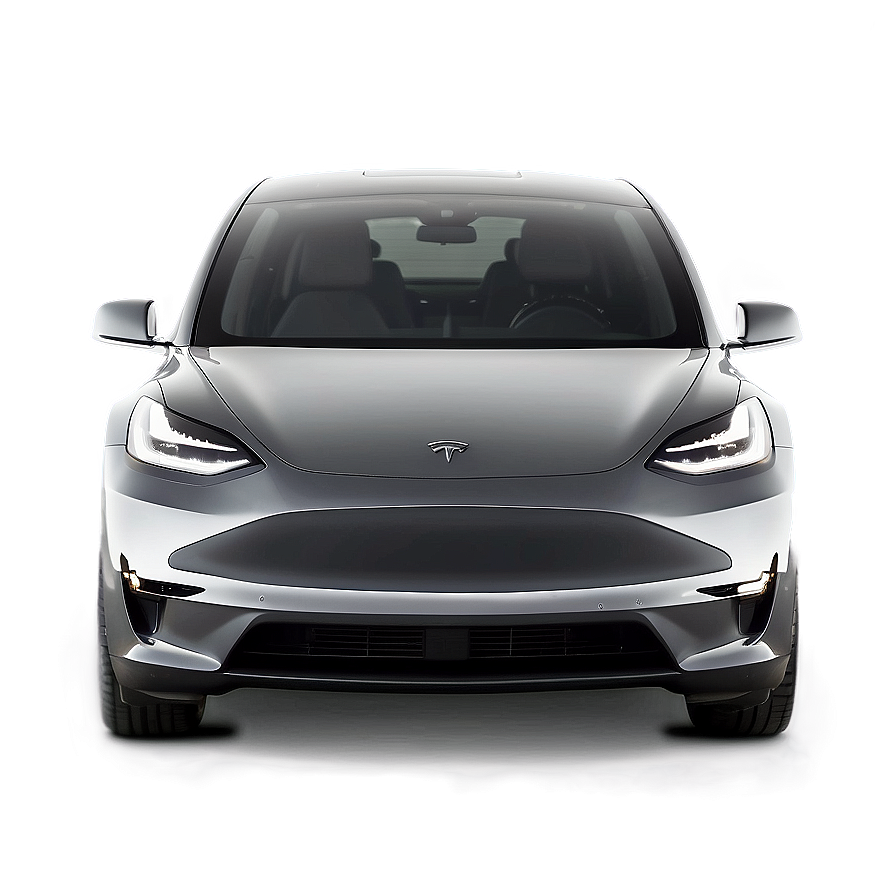 Tesla Model Y With Spoiler Png 06212024