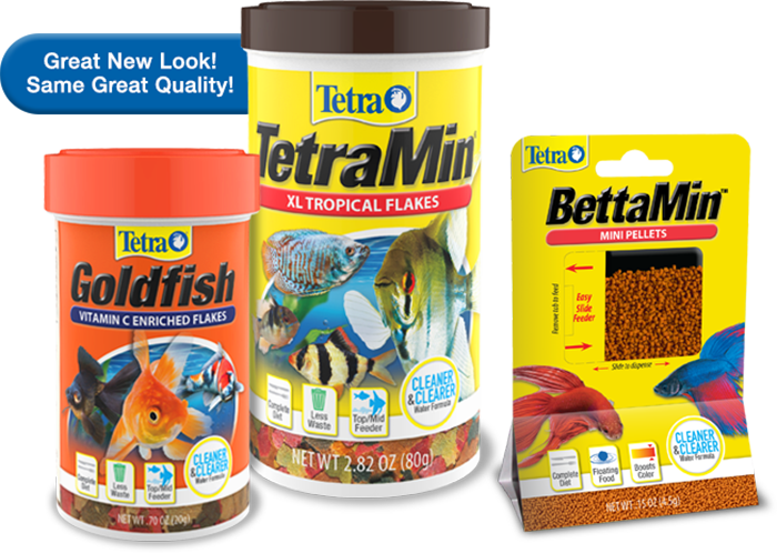 Tetra Fish Food Products Packaging