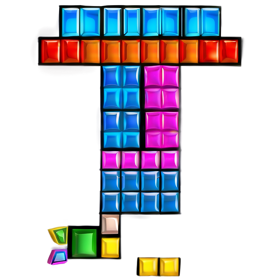 Tetris Block Arrangement Png Gca