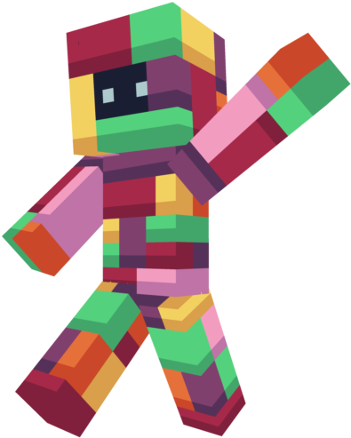 Tetris Styled Character